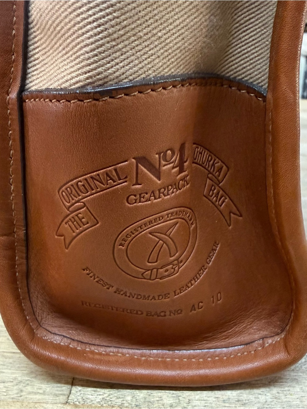 GHURKA Gearpack #4 Vintage 1993 Canvas & Leather Crossbody - Picture 2 of 6